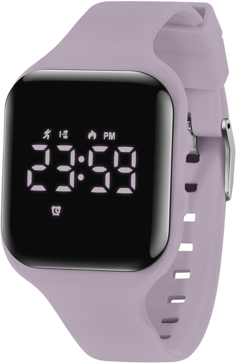 A ALPS Kids Watches for Girls Boys Digital Sport Watch with Step Counter Pedometer Vibration Alarm Clock, No App Waterproof Fitness Tracker Kids Watch Boys Girls Teens Students Ages 5-16 - Image 1